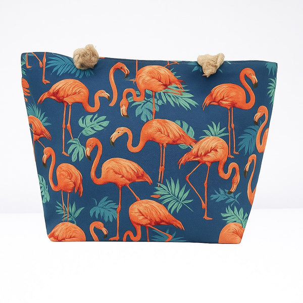 Flamingo Canvas Beach
