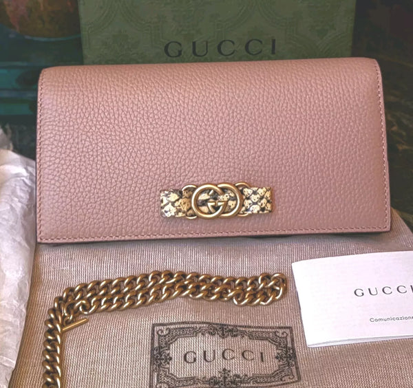 GUCCI TAN LEATHER