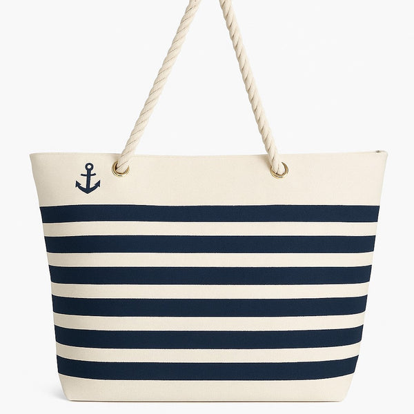 Navy Striped Rope